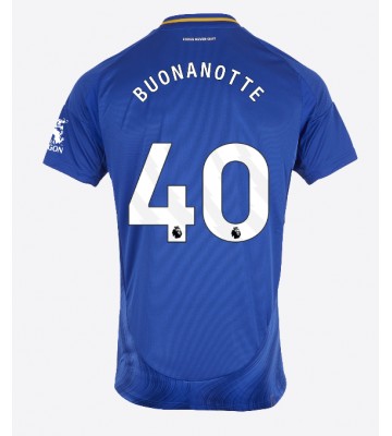 Leicester City Facundo Buonanotte #40 Hjemmebanetrøje 2024-25 Kort ærmer